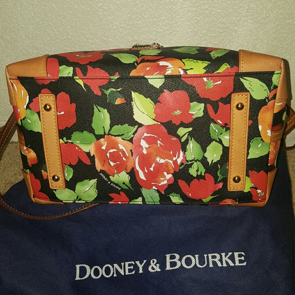 Dooney & Bourke Floral Satchel - Picture 3 of 7